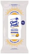 CLEAN FREAK MULTI PURPOSE DISINFECTING CLEANING WIPES 50S