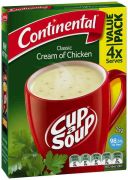 CREAM OF CHICKEN CUP-A-SOUP 4 SERVES 75GM