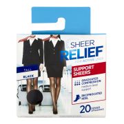 SHEER RELIEF BLACK        TALL 1EA