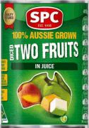 TWO FRUITS IN JUICE 410GM