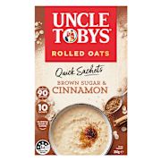 QUICK OATS BROWN SUGAR & CINNAMON BREAKFAST CEREAL 10PK