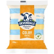 COLBY CHEDDAR CHEESE BLOCK 250GM