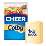 COLBY CHEESE BLOCK 1KG