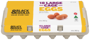 LARGE CAGE EGGS   18 PACK 900GM