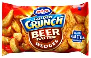 GOLDEN CRUNCH BEER BATTER WEDGES 750GM