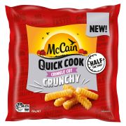 QUICK COOK CRINKLE CUT CHIPS 750GM