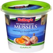 TALLEY MARINATED GARLIC MUSSELS 375GM