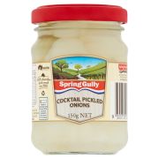 WHITE COCKTAIL ONIONS 150GM
