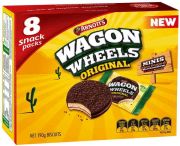 BISCUITS WAGON WHEEL MULTIPACK 190GM