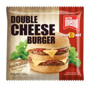 DOUBLE CHEESE BURGER 215GM