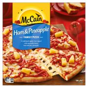 HAM AND PINEAPPLE PIZZA 500GM