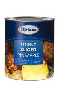 THINLY SLICED PINEAPPLE 3KG