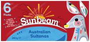 SULTANAS SNACK PACK 40GM