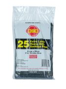HEAVY DUTY CLEAN UP BAGS 25S
