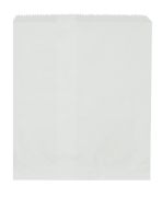 WHITE NO1 SQUARE PAPER BAG (CA-WF01W) 500S