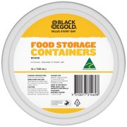 ROUND FOOD CONTAINERS 700ML