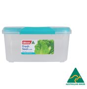 OBLONG CONTAINER WITH CLIP LIDS 3L