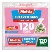 TEAROFF SMALL FREEZER BAGS 120S