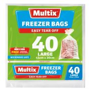 TEAROFF LARGE FREEZER BAGS 40S