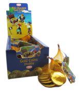 CHOC COINS IN MESH BAG 80GM