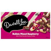 RASPBERRY BULLETS ASSORTED GIFT 400GM