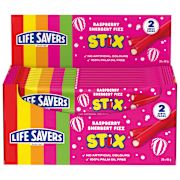 RASPBERRY SHERBET FIZZ STIX 40GM