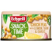 CHICK PEAS LEMON TAHINI & GARLIC SNACK TIME 70GM