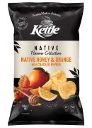 NATIVE FLAVOUR COLLECTION NATIVE HONEY ORANGE & CRACKED PEPPER CHIPS 150GM