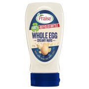 WHOLE EGG MAYONNAISE SQUEEZE 335GM