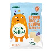 BROWN RICE & QUINOA SALTED CRACKERS 100GM