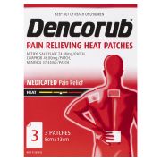 PAIN RELIEVING HEAT PATCHES 3PK