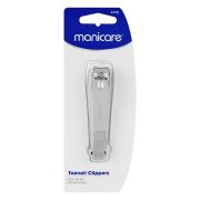 TOE NAIL CLIPPERS WITH NAIL FILE CHROME PLATED 1S
