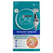 ONE ADULT DRY HEALTHY WEIGHT CHICKEN CAT FOOD 1.4KG
