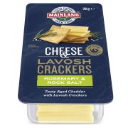 TASTY CHEESE WITH ROSEMARY & ROCK SALT CRACKERS 36GM