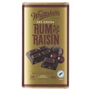 RUM & RAISIN CREAMY MILK CHOCOLATE BLOCK 250GM