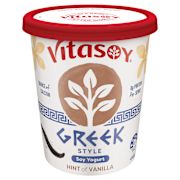 VANILLA SOY GREEK YOGHURT 450GM