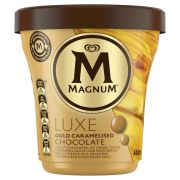 GOLD CARAMELISED CHOCOLATE LUXE ICE CREAM 440ML