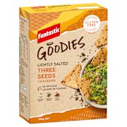 GOODIES CRACKERS FLAX PUMPKIN & SESAME SEEDS 100GM