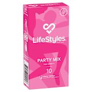 PARTY MIX CONDOMS 10S