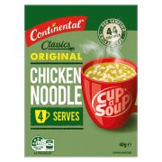 CHICKEN NOODLE CUP-A-SOUP 4 SERVES 40GM