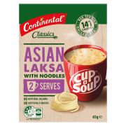 ASIAN LAKSA CUP-A-SOUP 2 SERVES 65GM