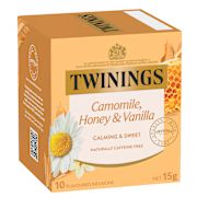 CAMOMILE HONEY & VANILLA HERBAL INFUSIONS TEA BAGS 10PK