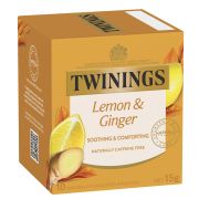 LONDON HERBAL INFUSIONS LEMON & GINGER TEA BAG 10S