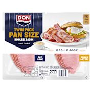 RINDLESS BACON TWIN PACK 500GM