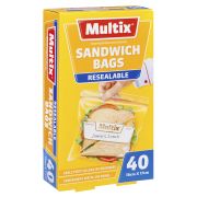 QUICK ZIP SANDWICH BAGS 40S