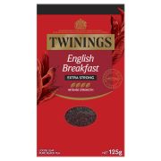 ENGLISH BREAKFAST EXTRA STRONG LOOSE LEAF TEA 125GM