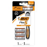 FLEX 5 HYRBID RAZOR 3PK