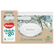 UNSCENTED BABY WIPES CLUTCH 32S