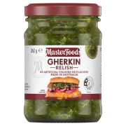 RELISH CLASSIC GHERKIN 260GM