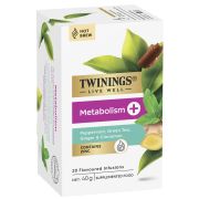 LIVE WELL METABOLISM PLUS ZINC TEA BAGS 20S